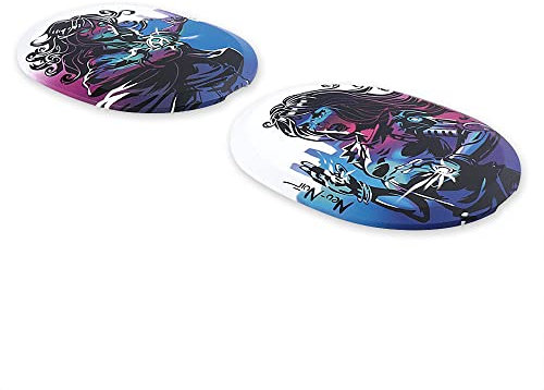 1 Pair Personalize Magnet Side Covers Magnet Cover Compatible for SteelSeries Arctis Pro GameDAC Wireless Headset (Neo Noir)