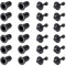 Fibbie per Altoparlanti Audio, Fltoparlante in Plastica Griglia, Parti Altoparlanti Accessori, 12 Paia per Presa a Sfera Kit di Viti di Fissaggio per Accessori per Altoparlanti, Butyeak