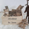 Adventskiste - Aufkleber Klein, DIY Kalender, Adventskalender zum befüllen Schriftzüge Aufkleber Sticker Adventskalender Adventsbox Auswahl: Aufkleber mit/ohne Kiste