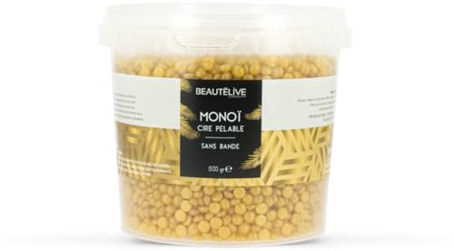 Beautélive Cire épilation sans bandes au Monoï 500g