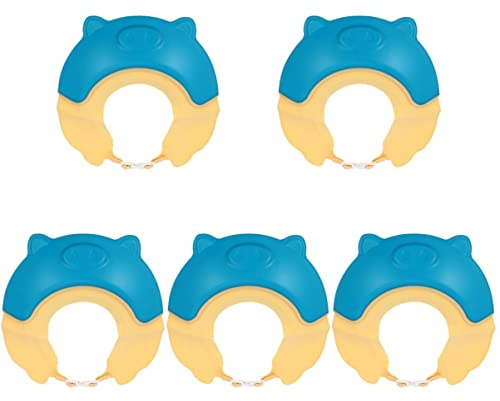 5 Stücke Baby Shampoo Hut Jungen Und Mädchen Bade Hut Baby Dusche Zubehör Komfortable Silikon Teile