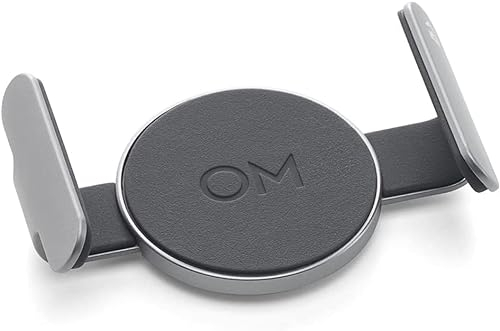 ONTOMYO Original OM Magnetische Handyklemme 3 für DJI Osmo Mobile 6/ OM5/4 SE/ SE Handheld Gimbal Stilvolles magnetisches Schnellverbindungszubehör