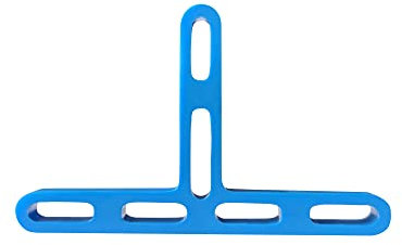 Distanziatore per piastrelle, 3/16 pollici, 5,0 mm, sistema di livellamento per piastrelle, distanziatore per esterni, mattoni rossi, sistema di livellamento (colore blu)