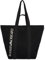 Emporio Armani Unisex Logo Beach Bag HORIZZONTAL Shopping, Marineblau, One Size