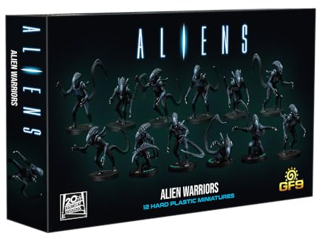 Gale Force Nine GF9ALI18 Alien Warriors (2023), Small, Schwarz