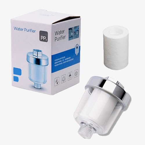 Filtro de agua del grifo,Filtro de grifo,Purificador de agua doméstico,Filtro de grifo de agua de fibra de carbono, Reduce plomo, cloro, arena, microplásticos, metales pesados y más.