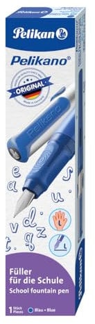 Pelikan Füller Pelikano für Linkshänder, Blau, Feder L, 824446
