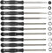 10 pcs Outil de réglage du carburateur Kit de Tournevis pour carburateur à 2 Cycles commun Réglage du Petit carburateur Moteur Réglage de l'outil de réglage