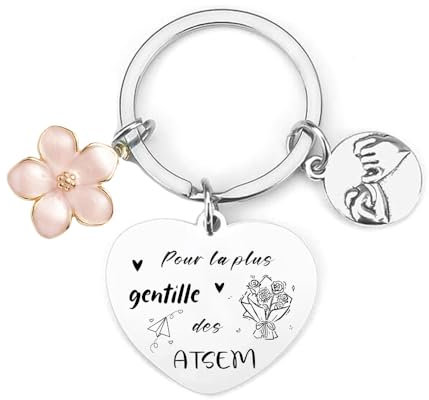 FGHJK Cadeau Merci Atsem Idee Cadeau Femme Cadeau Creche fin d'année Merci Cadeau Assistante Maternelle Cadeau fin Creche Cadeau Drole Cadeau Remerciement Nounou Cadeau Noel Cadeau Merci Nounou (5)