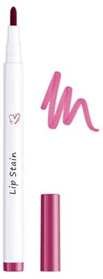 Lip Stain,Lip Tint Pen,Cream Glide Lip Liner,Long Lasting Colour Lip Marker,Hydrating Matt Lippen Liner Pen With 6 Colors To Choose,Waterproof,Moisturizing,Transfer-Proof,Lightweight (#4, 1.7ml)
