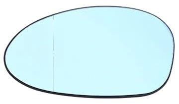 Umkehrlinse Rückfahrglas Spiegel Auto Beheizte Flügel Rückspiegel Glas Für 3-Serie E46 Coupe Cabrio 2000-2006 Blau Objektiv Außenspiegelglas(1 Pc Left)