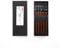 Bamboo Chopsticks Set, 5 Pairs of Stylish Japanese Wooden Chopsticks in Black Box - Perfect Reusable Cooking & Dining Gifts for Anime Fans and Beginners (Black)