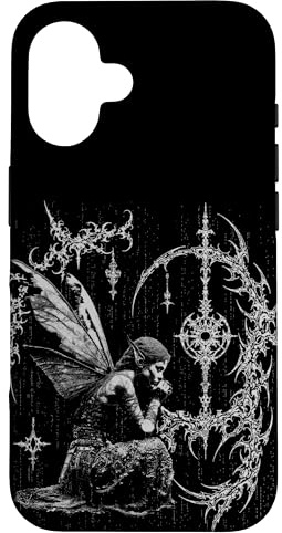 Y2K Grunge Fairy Alt Gothic Sigilism Vintage Graphic Hülle für iPhone 16
