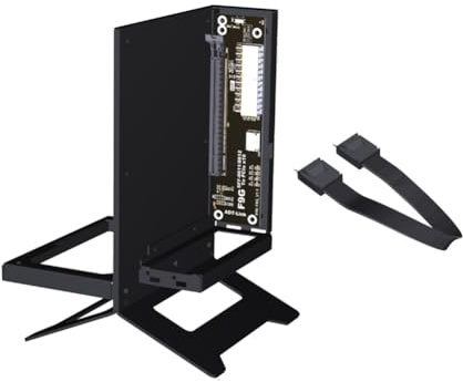 Ehwisbe F9G-BK8-F9934 PCIe 4.0 X4 64Gbps External GPU Dock ATX Graphic Card Laptop for M. 2 NVMe to SFF-8612 Oculink EGPU OCuLink 20cm