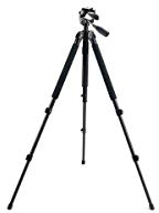 BUSHNELL - Trépied - Hauteur Jusqu'à 160 cm - 1,7 kgs - Nombreux Réglages - Pour Appareil Photo - Jumelle et Longues Vues - Noir - 784040