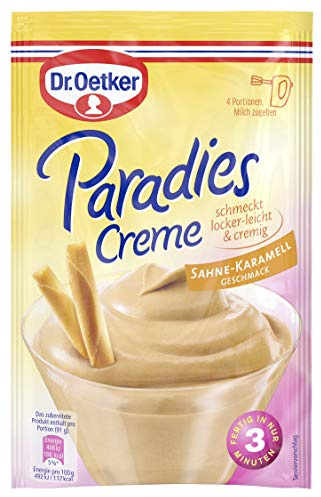 Dr. Oetker - Paradiescreme Sahne Karamell Dessert - 65g