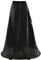 Loywe, Reifrock Petticoat aus Satin, 1 Ringe, Taille Umfang bis 85cm, LW4807-S-N