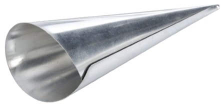Tescoma Delicia 631592 Stampo Cannoncini, 3 Pezzi, Argento