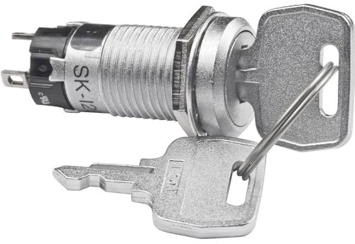 NKK SWITCHES SK13DAW01 SK13DAW01 Schlüsselschalter 250 V/AC 1A 1 x EIN/Aus/EIN 2 x 45° 1St.