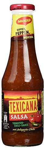 Maggi Texicana Salsa, Pikante Scharfe Chili und Tomaten Sauce mit Jalapeño-Chilies , Würzsauce, 1er Pack (1x 500ml)