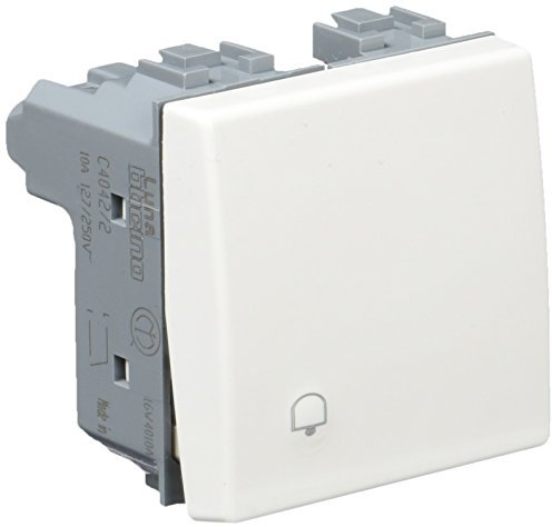 Bticino luna - Pulsador campana 10a 250v