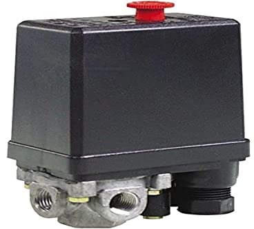 Cevik CA-871/2 - Accesorio De Neumatica Presostato rosca con válvula de arranque 4 vías. 2 HP. 8 bar.