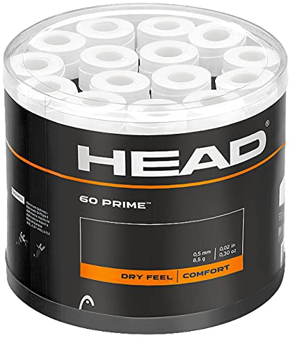 HEAD 60 Prime Overgrip, weiß, Einheitsgröße
