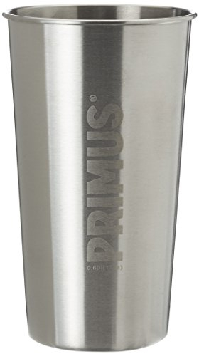 Relags Primus Edelstahlbecher 'Campfire' Set mit 4 Stück Becher, Silber, One Size