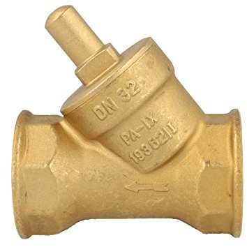 JS Rückschlagventil - Schrägsitz - messing (1 1/4 (5/4) Zoll)