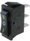 EDM 45049 Interruptor On-Off-On Estrecho 15A, Negro, 250 V