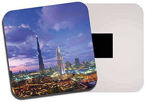 Burj Khalifa Dubai Fridge Magnet - United Arab Emirates Travel UAE #13056