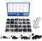 Schrauben Set NINDEJIN 1060 PCS Kohlenstoffstahl Schrauben Muttern und Unterlegscheiben Sortiment Kit mit Schrauben Aufbewahrung Box M2 M3 M4 M5 Innensechskant Maschinenschrauben Schrauben Set BUTTON