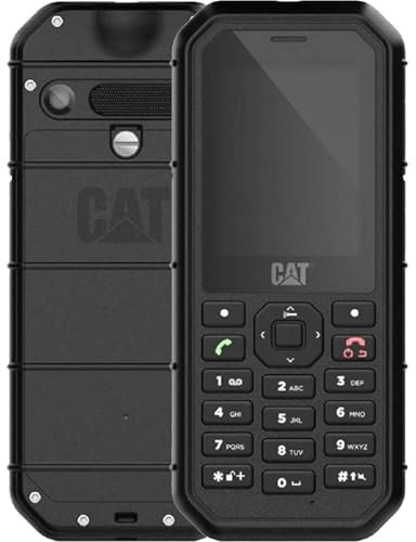 CAT Phones B26 - Mobile Phone 8MB, 8MB RAM, Dual SIM, Black