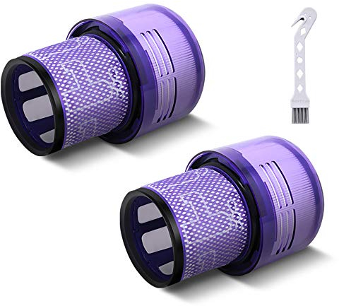 Waschbar Filter Einheit für Dyson V11 Cyclone Serie, für Dyson V11 SV14 Cyclone Animal Absolute Total Reinigung Staubsauger Ersatzteile# DY-970013-02 & 97001302 2er-Pack