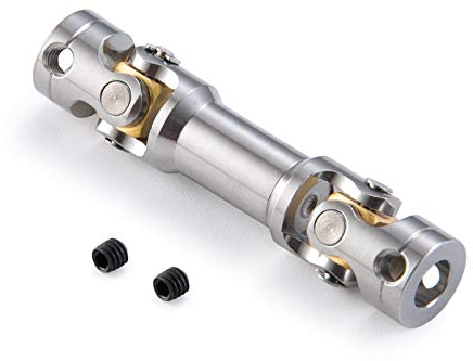 AXspeed 1 Stück Metall Drive Shaft für 1/14 RC Tamiya Traktor Climbing Trailer Upgrade Zubehör (45mm-50mm)