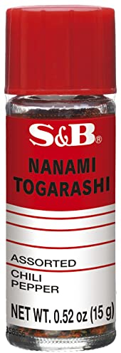 S&B Würzpulver mit Chili – Authentisches japanisches Würzpulver zum Marinieren von Fisch & Fleisch – 1 x 15 g