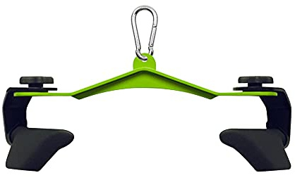 Rudergriff LAT Pull-Down-Aufsatz, Drehbar Fitnessturm Kabelzug Kabelzuggriff Fitness-Greifer für Gewichtheben an der Kabelmaschine, Training der Trizeps-Rückenmuskulatur, Heim- und Fitnessgeräte