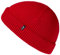 Enter the Complex® Fisherman Beanie, 100% Merino Wolle, Docker Mütze, Fischermütze, Seemannsmütze, Ribbstrick, Damen und Herren, Rot