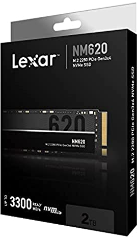Lexar Internes Solid-State-Laufwerk NM620 2 TB NVMe (LNM620X002TRNNNG)