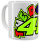 Valentino Rossi Tasse 46,Unisex,One Size,Weiss