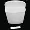 Pattumiera da 4,5 l, colore: bianco, per porte, roulotte, camper, caravan, barca