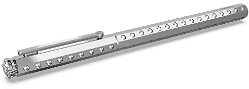 Swarovski Damen-Kugelschreiber Metall Swarovski-Kristall One Size Weiß 32021006