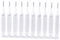 Shower Dredge Brush Mini Multifunction Cleaning Brush for Garden Sprinkler 10PCS Showerhead Cleaner, Crevice Brush, Cleaning Brush, Shower Head Cleaning Brush, Dredge Solution