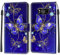 Feyten Kompatibel mit Samsung Galaxy S8 Hülle, Handyhülle Samsung S8, Handytasche S8 Schutzhülle Wallet Leder Klappbar Kartenfach Magnet Klapphülle Samsung S8 Flip Case Lederhülle (Schmetterling 2)