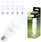 LUMILED 6x E27 LED Lampen Stabform 15W LED Stick Birnen entspricht 100W Glühbirne 1521lm Warmweiß 3000K Maiskolben Leuchtmittel Energiesparlampe Blendfreie Beleuchtung für Leselampe T45 Stablampe