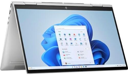HP Envy x360 15-fe0000sl Convertibile, Intel Core i5-1335U, RAM 8GB, SSD 512GB, Intel Evo, Schermo Touch da 15.6” FHD IPS, Antiriflesso, 5MP IR Privacy Cam TNR, Windows 11, Grigio
