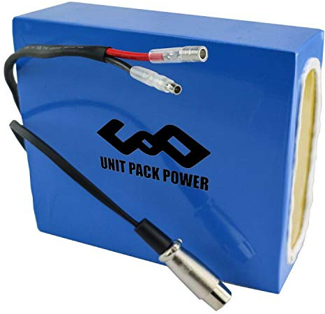 Unit Pack Power Batería de Litio 36V 20Ah Batería de Bicicleta eléctrica Scooter eléctrico/Motocicleta/Triciclo/Silla de Ruedas 250W 500w