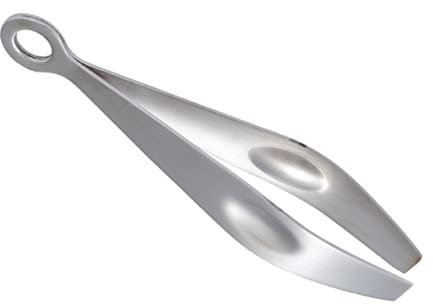 Zerodeko 1pc Stainless Steel Fishbone Clip Deboning Tweezers Fish Bone Tongs Meat Hair Remover Tool Cooking Tweezer Japanese Fish Bone Tweezers Fish Bone Picker Pig and Duck Modeling