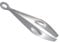 Zerodeko 1pc Stainless Steel Fishbone Clip Deboning Tweezers Fish Bone Tongs Meat Hair Remover Tool Cooking Tweezer Japanese Fish Bone Tweezers Fish Bone Picker Pig and Duck Modeling