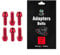 Colorful Disc Brake Caliper Fixing Bolts, 6pcs, M6*18mm, MTB Bike Screws (Red)